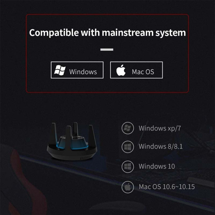 Comfast CF-958AC High Power PA Wifi Adapter 1900Mbps Gigabit E-Sports Network Card 2.4Ghz+5.8Ghz USB 3.0 PC Lan Dongle Receiver Comfast CF-958AC High Power PA Wifi Adapter 1900Mbps Gigabit E-Sports Network Card 2.4Ghz+5.8Ghz USB 3.0 PC Lan Dongle Receiver